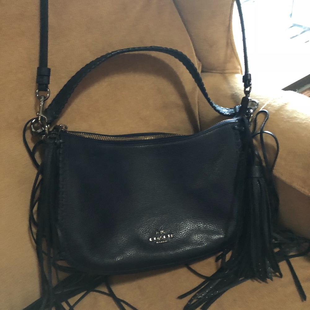 Coach Chelsea crossbody with fringe